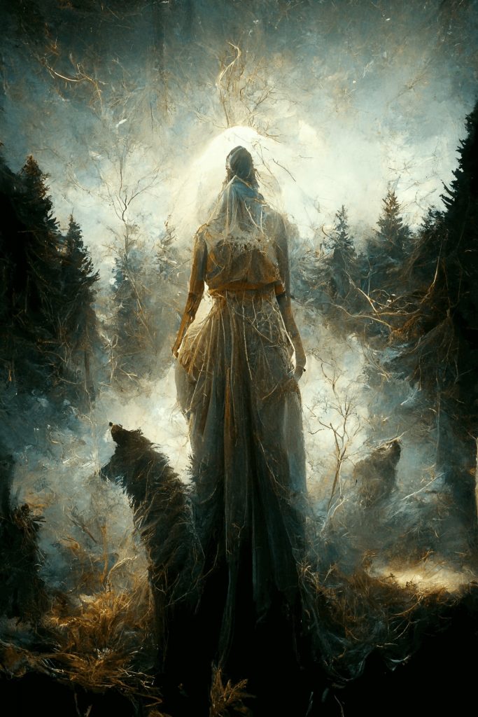 Angrboda: the mystical mother of Fenrir from Norse mythology