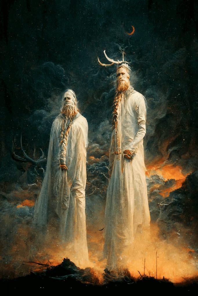 Modi and Magni, Thor's Sons with Jarnsaxa
